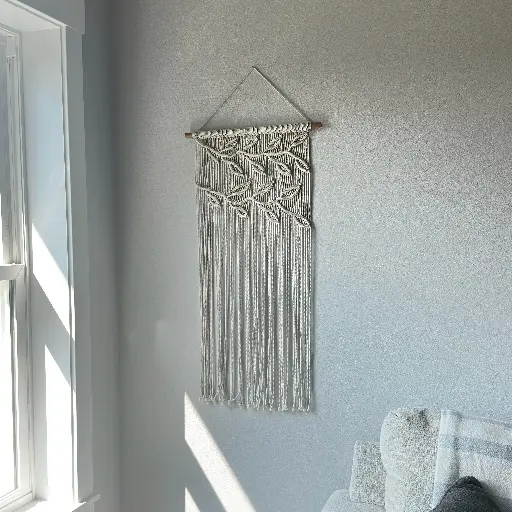 [R-WB-023-NAT-36] Branches Macramé Wall Hanging