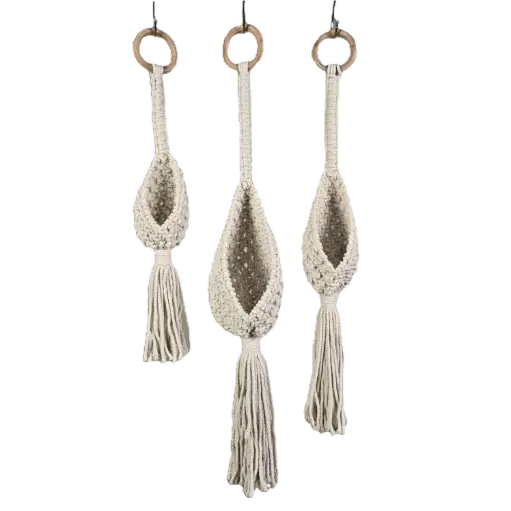 Macramé Air Plant Holders
