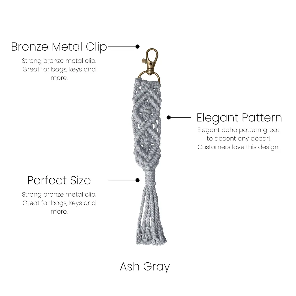 Individual Boho Clip - Ash Gray Bullets.webp