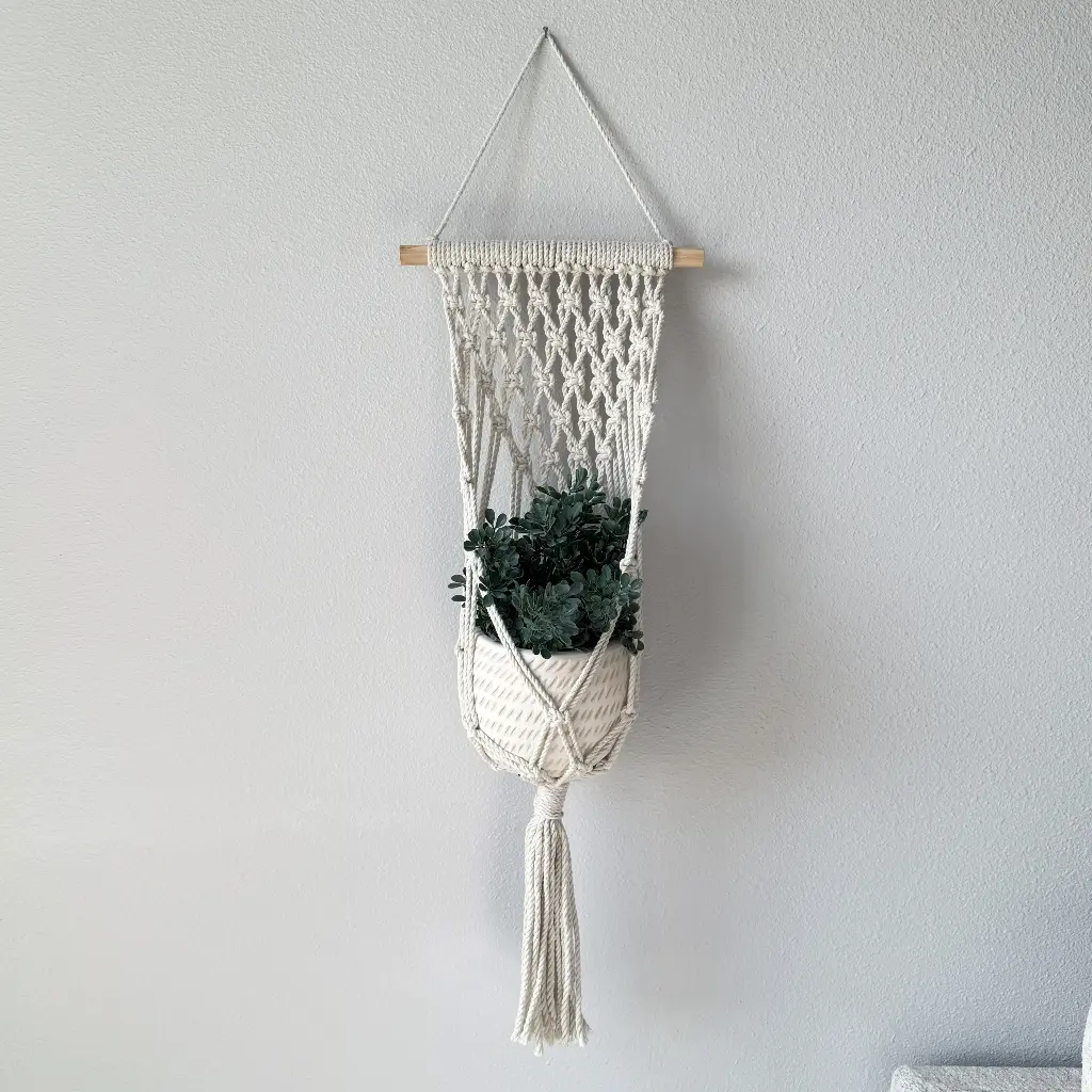 Hammock Plant Hanger Macramé